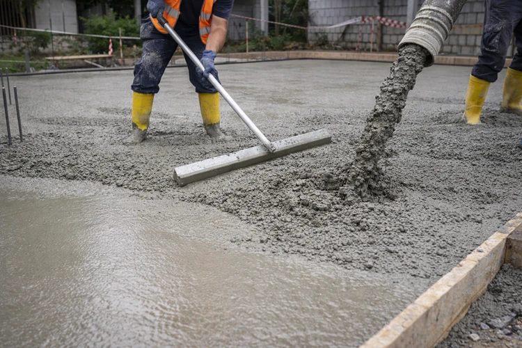 Saha Beton Uygulama